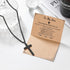Cross Necklace for Son from Mom / Dad